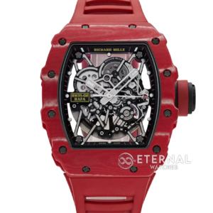 RM35-02 Skeleton Dial With Red Rubber Strap T+F Clone RMUL2
