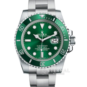 ROLEX - Submariner 116610LV Hulk 40mm SS/SS Green Dial Clean VS3135