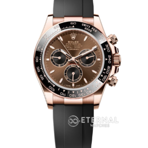 ROLEX - SUPER CLONE Daytona Cosmograph 126515 40mm RG/RU Chocolate/Stk APS SH4131 Weight Adjusted Version