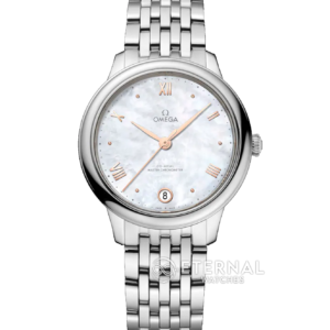 OMEGA - De Ville Prestige Ladies 34mm SS/SS White Mop Dial VSF A8800