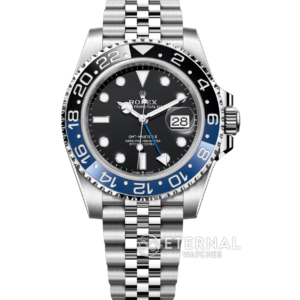 ROLEX - GMT Master II 126710 Batman 40mm Jubilee SS/SS Black Dial VSF DD3285