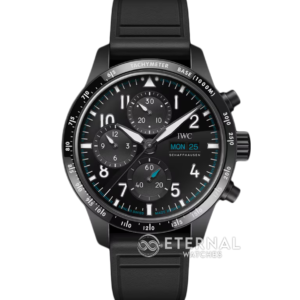 IWC - Pilot's Watch Chronograph 41mm TI/RU Black/Num BLSF A7750