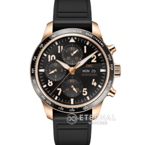 IWC - Pilot's Watch Chronograph 41mm RG/RU Black/Num BLSF A7750