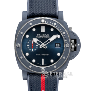 PANERAI - Super Clone Submersible PAM1466 Luna Rossa 44mm TI/CE Blue Dial VSF P900