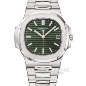PATEK PHILIPPE - Super Clone Nautilus Jumbo 5711 40mm Green SS/SS 3KF A330SC