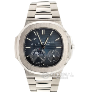 PATEK PHILIPPE - Super Clone Nautilus 40mm 5712 SS/SS Blue/Stk PPF V3 A240