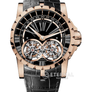 ROGER DUBUIS - Excalibur Double Flying Tourbillon RDDBEX0249 RG/LE Blk BBR