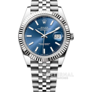 ROLEX - DateJust 126334 41mm Jubilee SS/SS Blue Textured Dial VSF VS3235