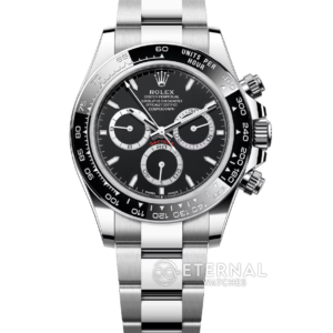 ROLEX - SUPER CLONE Daytona 126500 40mm SS Black Dial 4131