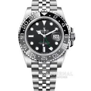 ROLEX - SUPER CLONE GMT Master II 126710 Bruce Wayne 40mm Jubilee SS/SS Black Dial VSF DD3285
