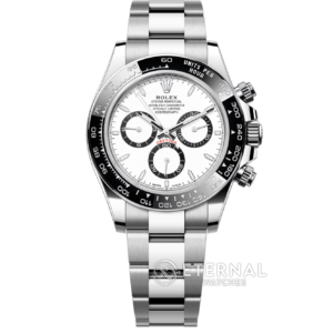 ROLEX - SUPER CLONE Daytona 126500 40mm SS White Dial VSF 4131
