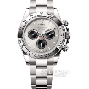 ROLEX - SUPER CLONE Daytona 116509 40mm SS/SS Grey/Blk VSF V3 DD4130 Super Clone (Weight Adjusted)