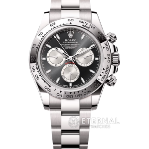 ROLEX - SUPER CLONE Daytona 126509 40mm SS/SS Black/Sliver VSF DD4131 (Weight Adjusted)