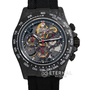 ROLEX - Daytona DIW 40mm Black Dial Carbon/NY Skeleton Dial NOOB DD4130