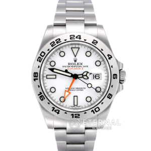 ROLEX - Super Clone Explorer II 226570 42mm SS/SS White Dial Clean DD3285