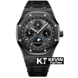 AUDEMARS PIGUET - SUPER CLONE Royal Oak Perpetual Calendar 26579 Cer/Cer Blk/Stk APSF V2 A5134