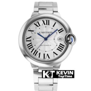 CARTIER - Ballon Bleu 42mm White Textured Dial SS/SS AF V8 A2824