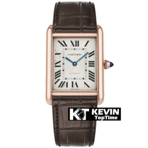CARTIER - Tank Solo 41mm RG/LE White Dial Original Citizen 9015