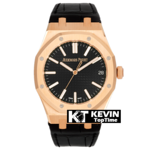 AUDEMARS PIGUET - SUPER CLONE Royal Oak 41mm 15500 RG/LE Black/Stk APSF A4302