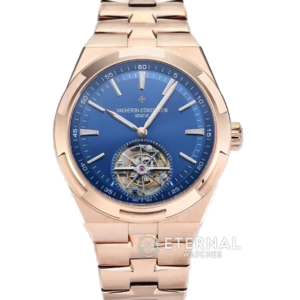VACHERON CONSTANTIN - Overseas Tourbillon RG/RG Blue Dial BBF Manual